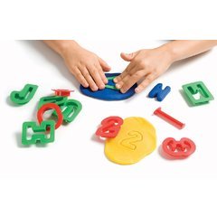 Jovi Soft Dough Blandiver, Set mis primeras Letras y números (474)