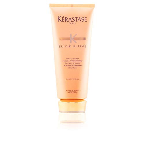 Kerastase Elixir Ultime Fondant 200ml Mujeres Professional hair conditioner - Acondicionadores (Mujeres, 200 ml, Professional hair conditioner, Todo el pelo, Nutritiva, Brillo, Tubo)