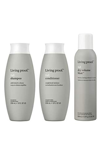 Kit Living Proof Full Shampoo 236ml, full conditioner 236ml, full dry volume blast 238ml