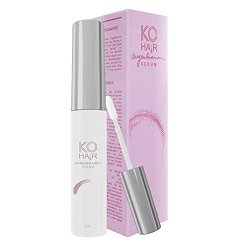 KÖ Hair Cejas Serum para Cejas Crecimiento para larga y densidad Infusión - Eyebrow Enhancer Serum de sustancias naturales basado en, 3 ml