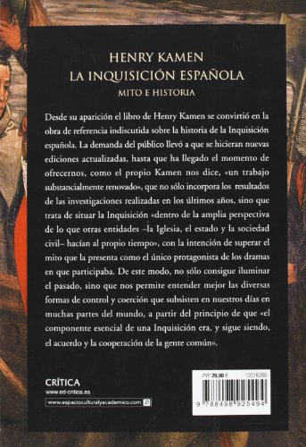 La inquisición española: Mito e historia (Serie Mayor)