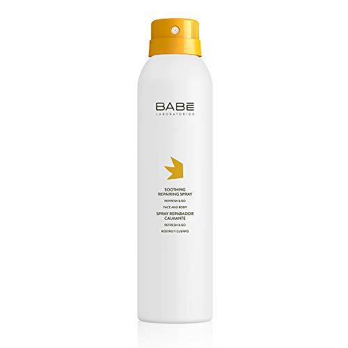 Laboratorios Babé - Spray Reparador Calmante 200 ml, After Sun, Suavidad, Hidratación, Refrescante, Antioxidante, Uso Diario, Leche Hidratante, Facial y Corporal