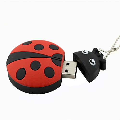 Ladybug USB Flash Drive Beetle Regalo Memory Stick Pendrive Ladybird Pen Drive Personalizado