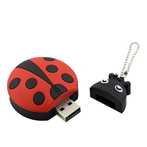 Ladybug USB Flash Drive Beetle Regalo Memory Stick Pendrive Ladybird Pen Drive Personalizado