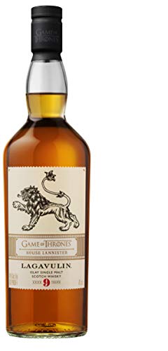 Lagavulin - Whisky Scotch Islay Single Malt, Edición Limitada Juego de Tronos: Casa Lannister, 700 ml