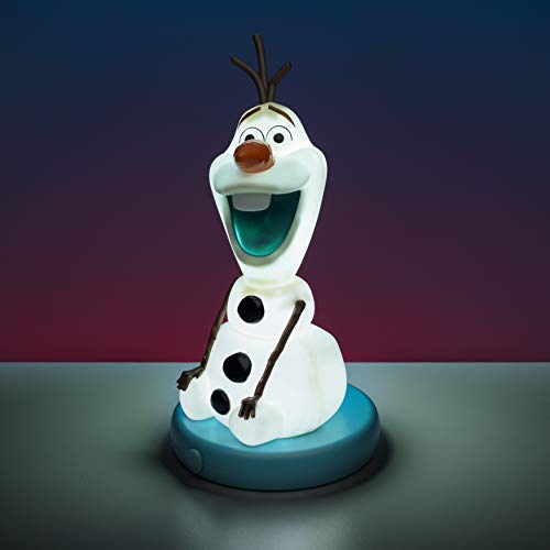 Lámpara decorativa Olaf Frozen, Disney (color blanco)