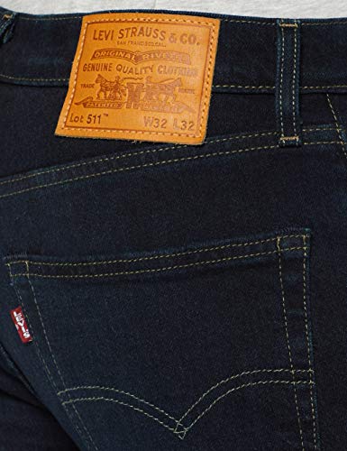 Levi's 511 Slim Fit Vaqueros, Durian Od Subtle 3720, 32W / 30L para Hombre