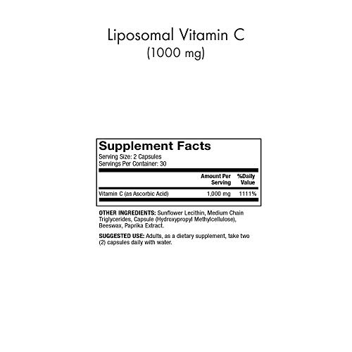 Liposomal Vitamin C 60 Caps by Dr. Mercola