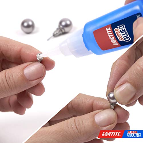 Loctite Super Glue-3 Profesional, pegamento universal triple resistencia, adhesivo para uso intensivo, pegamento instantáneo, transparente y extrafuerte, 1x20 g