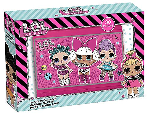 L.O.L. Surprise Paleta De Maquillaje Infantil Extensible De 30 Elementos