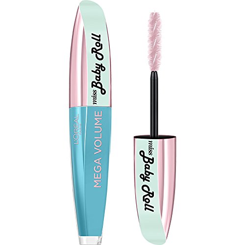 L'Óreal Paris Máscara de Pestañas Mega Volumen Miss Baby Roll Teal Blue