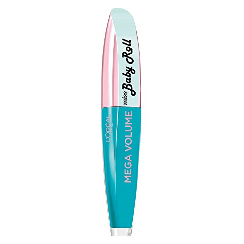 L'Óreal Paris Máscara de Pestañas Mega Volumen Miss Baby Roll Teal Blue