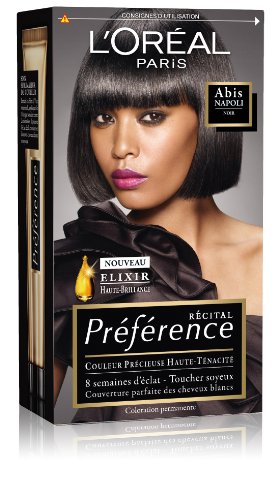 L'Oréal Paris Préférence Coloration Brun/Noir Abis Napoli Noir