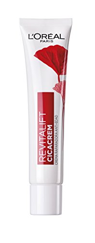 L'Oréal Paris Revitalift Cicacrem, Crema Diaria Reparadora Antiedad con Centella Asiática - 40 ml