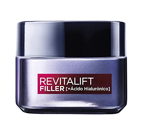 L'Oréal Paris Set de Regalo, Incluye Neceser + Revitalift Filler Crema de Día + Ampollas Rellenadoras