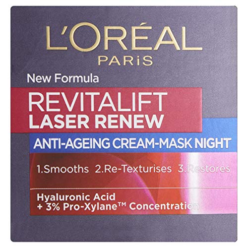 L'Oreal Revitalift Laser Crema Rejuvenecedora de Noche - 50 ml ml