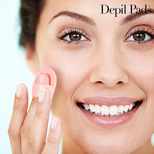 Mamzelle O Depil Pads - Almohadillas exfoliantes con 5 recambios grandes