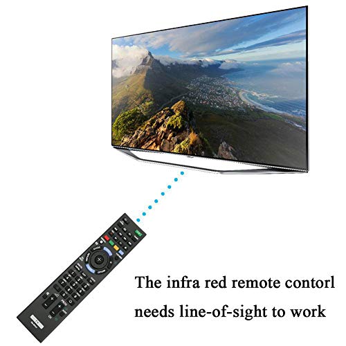 Mando a Distancia Universal para Sony Bravia TV RM-YD103 RM-ED047 rm-ed050 rm-ed060 rm-ed061 Compatible con todos los controles remotos de Sony tv