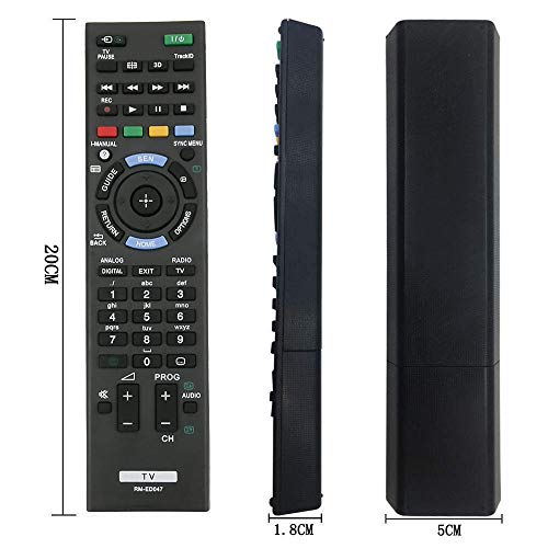 Mando a Distancia Universal para Sony Bravia TV RM-YD103 RM-ED047 rm-ed050 rm-ed060 rm-ed061 Compatible con todos los controles remotos de Sony tv