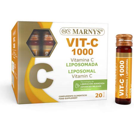 Marnys Vit c 1000 vitamina c liposomada 20amp. 1 Unidad 500 g