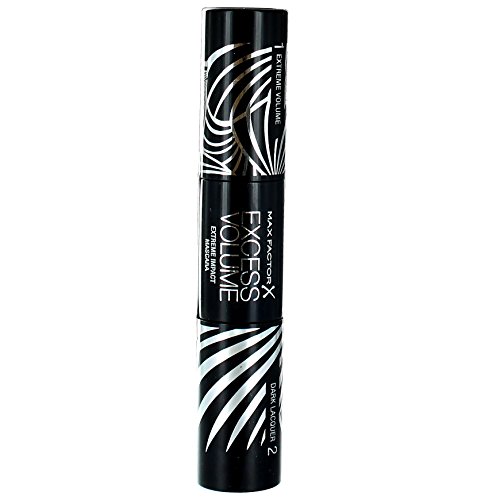 Max factor - Excess volume, máscara de pestañas, color negro/marrón (20 ml)