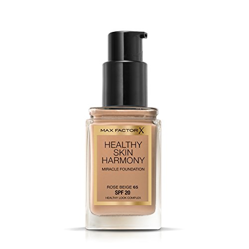 Max Factor Healthy Skin Harmony Base de Maquillaje Tono 65 Rose Beige - 146 gr