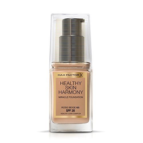 Max Factor Healthy Skin Harmony Base de Maquillaje Tono 65 Rose Beige - 146 gr