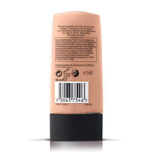Max Factor Lasting Performance Base de Maquillaje Líquida Tono 108 Honey Beige - 35 ml (el paquete puede variar)