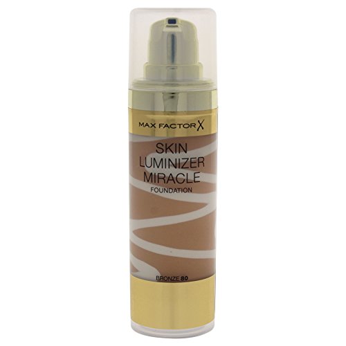 Max factor Skin Luminizer, base de maquillaje, color 80 bronce (30 ml)