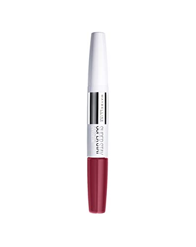 Maybelline New York - Superstay 24H, Pintalabios Mate de Larga Duración, Tono 195 Raspberry