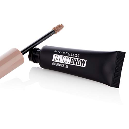 Maybelline New York Tattoo Brow Gel Tinte de Cejas 2 Días Tono 00 Light Blonde Rubio- 5 ml