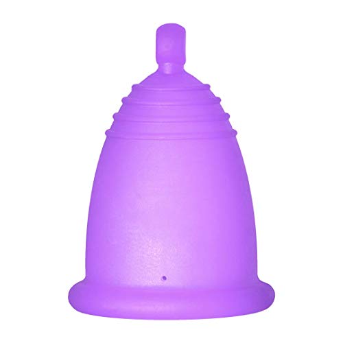 MeLuna Classic Copa Menstrual, Bola, Violeta, Talla M- 1 Unidad