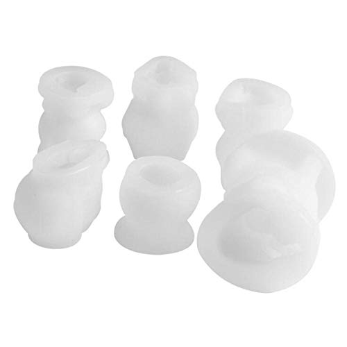 Molde de silicona diy, molde de silicona cubo de hielo del oso, animal del cráneo animal hecho a mano Diy food Grade silicona molde, conveniente para hacer pasteles, velas, jabones hechos a mano, etc.