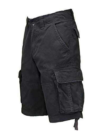 Molecule Clothing - Pantalón corto - para hombre Negro negro