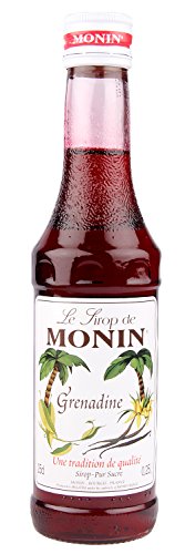 Monin Jarabe de Granadina, Botella de 250 ml