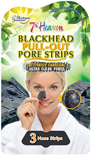 Montagne Jeunesse Charcoal Nose Pore Strips Woman, Verde, 21 g