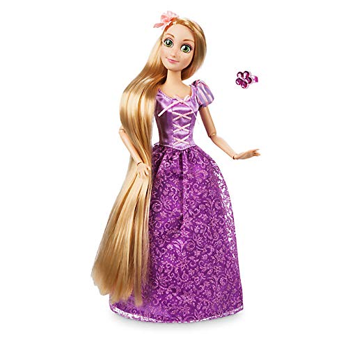 Muñeca oficial Disney Princess 30cm Rapunzel con anillo