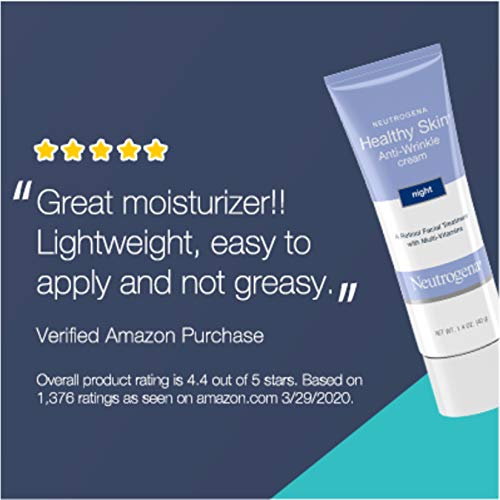 Neutrogena healthy skin anti wrinkle cream, original formula - 1.4 oz