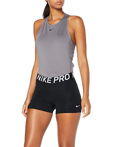 NIKE NP Short Pantalones Cortos, Mujer, Negro (Black/Black/White), M