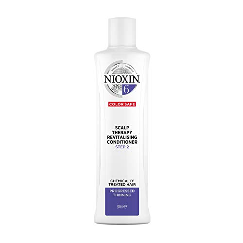 NIOXIN - Acondicionador Tratamiento Revitalizante Sistema 6 - CABELLO QUIMICAMENTE TRATADO_DEBILITAMIENTO AVANZADO_HIDRATACION INTENSA 300 ML