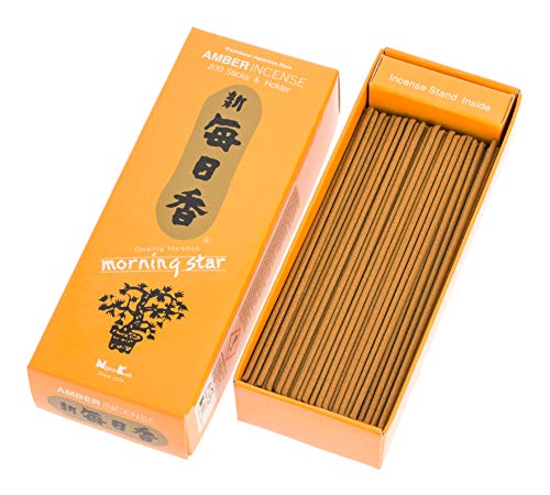 nippon kodo Morning Star Ámbar Incienso, 200 barritas