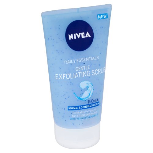 NIVEA Diarios Esenciales Suave Exfoliante 150 ml - Paquete de 3