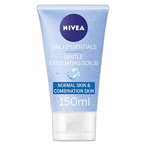 NIVEA Diarios Esenciales Suave Exfoliante 150 ml - Paquete de 3