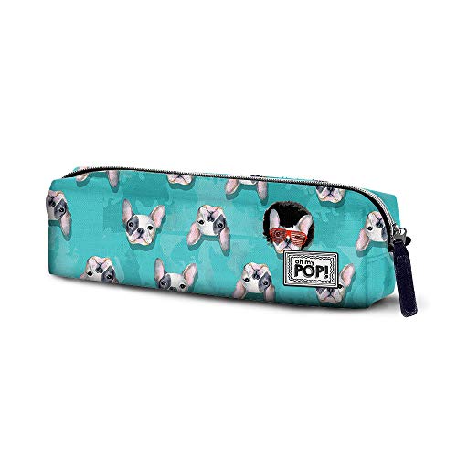 Oh My Pop! Oh My Pop! Doggy-Quadrat HS Federmäppchen Estuches 22 Centimeters Multicolor (Multicolour)