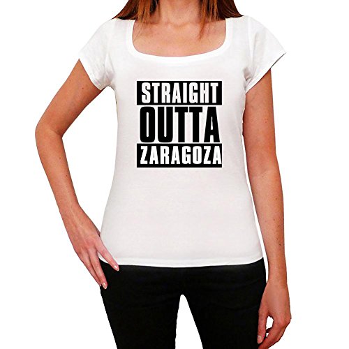 One in the City Straight Outta Zaragoza, camiseta para mujer, straight outta camiseta, camiseta regalo