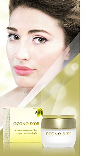 OZONO DOR. Crema facial anti-edad de Noche 50 g. Es una crema NATURAL de Ozono anti-arrugas