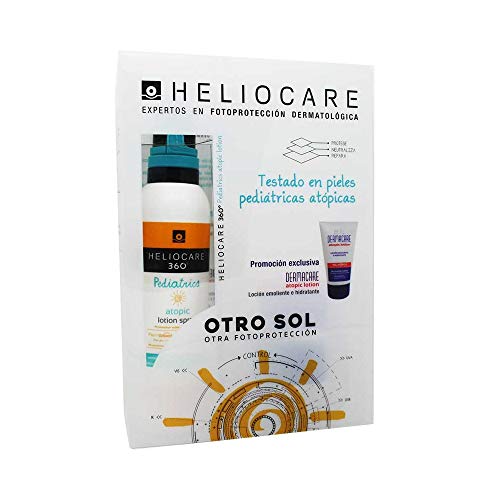 PACK HELIOCARE 360 PEDIATRICO LOCION SPRAY + DERMOCARE LOCION 100 ML