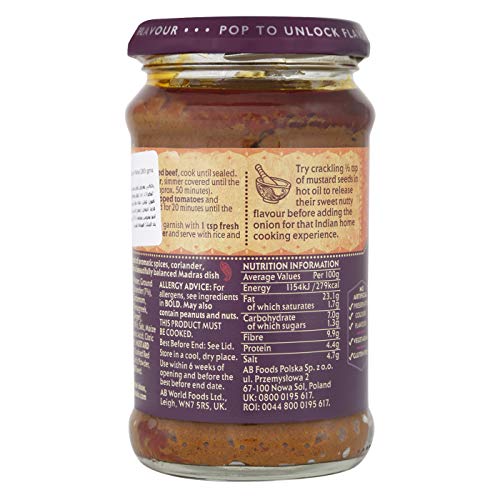 Pataks - Madras Spice Paste - 283g