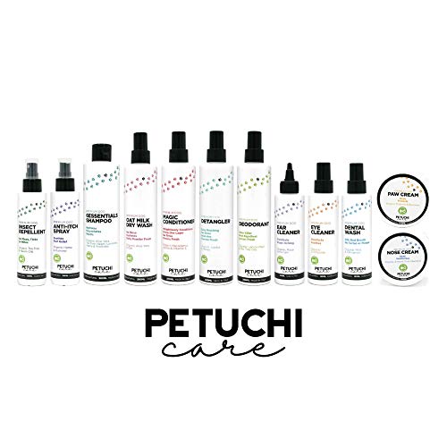 PETUCHI Bálsamo Bio para Almohadillas de Perros; Desinfecta, Cura y Protege Patas Agrietadas y Secas; 100% Natural; 100ml