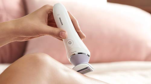 Philips SatinShave Prestige BRL175/00 maquinilla de afeitar para mujer Rosa, Blanco 1 cabezal(es) Recortadora - Depiladora femenina (Rosa, Blanco, AC/Batería, Ión de litio, 1,5 h, 40 min, 15 V)